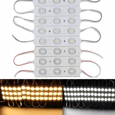 China High Quality Injection Waterproof 3LED 5050 SMD Module Pure Warm White Decorative light for sale