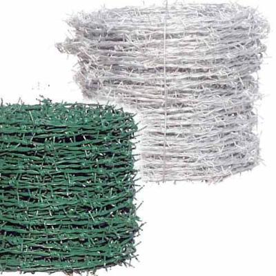 China Good Quality Weight Barbed Wire Fence 0.6mm Popular Price Per Roll Kenya Iron Wire for sale