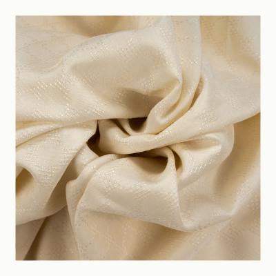 China Organic precision 8 lbs 91cm width 80%silk 20%viscose jacquard 30104 white boski fabric for sale