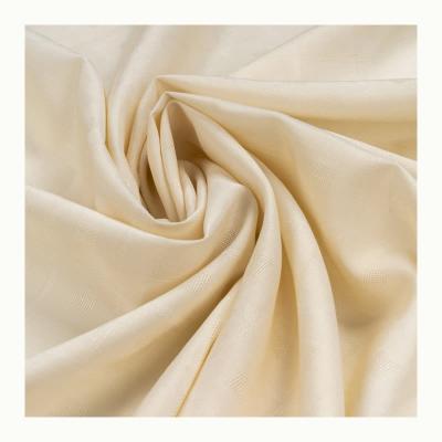 China Organic fine textile 8 lbs 73cm width 20%silk 80%viscose jacquard 30102 white boski fabric for sale