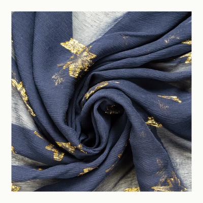 China 91%silk 9%leather 190953 organic elegant and extravagant print 91%silk 9%leather silk lurex leather gold floral metallic fabric for sale