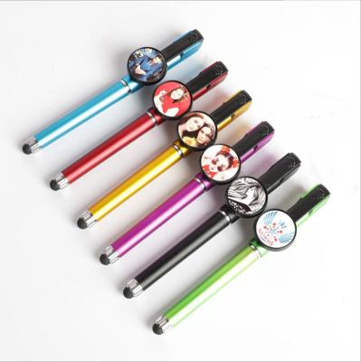 China Normal 3 in 1 Sublimation Ink Pen Personalized Touch Screen Stylus Empty Tip Gel Pens With Cell Phone Holder for sale