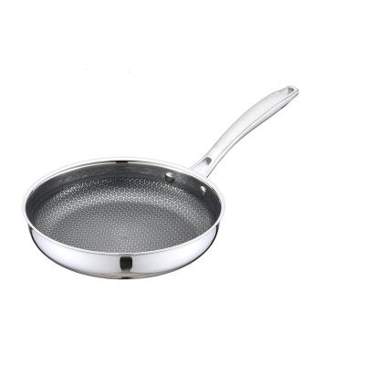 China Sustainable high-quality lid baby food straight shape stainless steel saucepan for sale