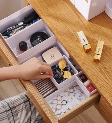 China QH6-193 Storage Box Large Cufflink Storage Box Plastic Storage Box For Car Trunk for sale