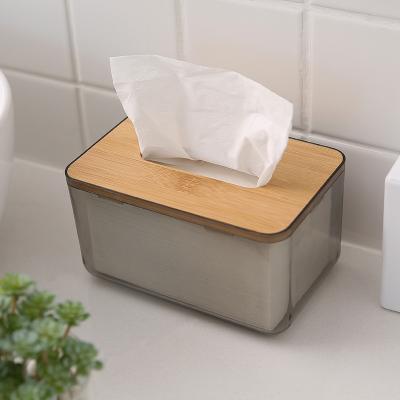 China Bamboo Ammo Boxes Paper Box Freshness Conservation QH8-M3 Rustic Paper Towel Jewelry Box for sale