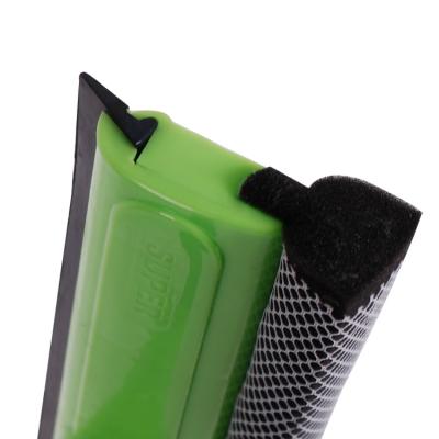 China New Viable SAGE Black Sponge White Gauze Window Washer PPMaterial Iron Broom Stick Cars Cleaning Tool for sale