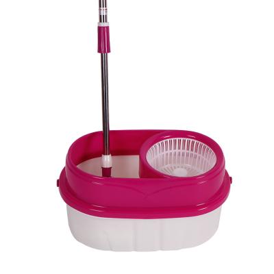 China Sustainable Spinning Wet And Dry Mop With Bucket Floor Cleaning Spinning Mop Set for sale