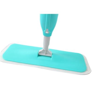 China Long Handle Durable Microfiber Broom Magic Flat Stainless Steel Cleaning Water Jet Mop for sale