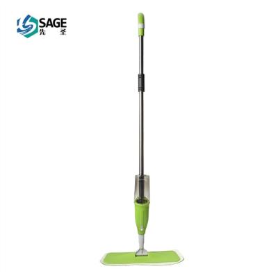 China 2022 New Sustainable Microfiber Spray Broom Home Cleaning Mops For Dry And Wet Floor Cleaning for sale