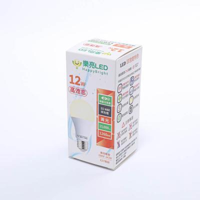 China 30w Recyclable Led Light Bulb Box Retail Costom Corrugated Paper Box Recyclable Paper High Quality for sale