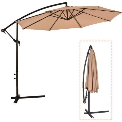 China Outdoor Side Umbrella Patio Furniture Hot Tub Hanging Hot Tub Cantilever Umbrella For Outdoor for sale