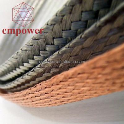 China Underground Wholesale Cheap Flat Copper Braided Electrical Flexible Cable Wire 10mm for sale