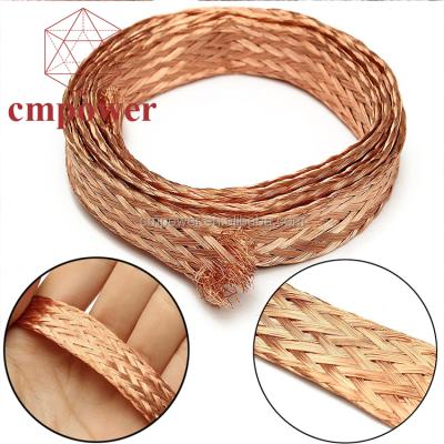 China Underground Flexible Copper Busbars Ground Braided 1mm Cheap Pure Copper Wire for sale