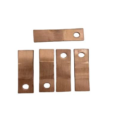 China Flexible Flat Soft Laminated Cell Tie 99.9 Purity Aluminum Electrical Copper Busbar for sale