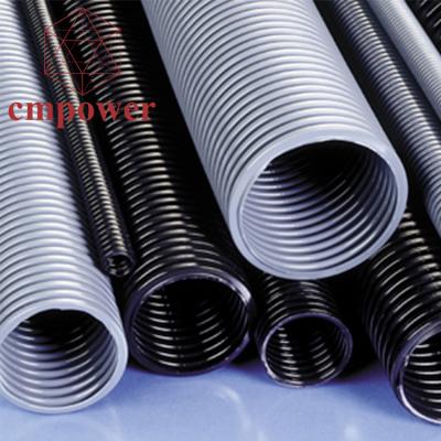 China PA66 Flexible Nylon Material Cable Conduits Flexible Corrugated Hose for sale