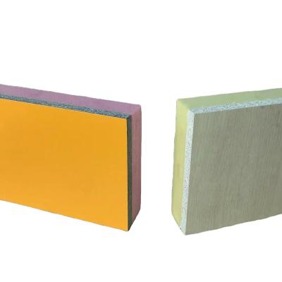 China Contemporary MgO Structural Insulated Panels Fireproof Interior Wall Thermal Insulation Board Panels Decorative MgO XPS Composite Panel for sale