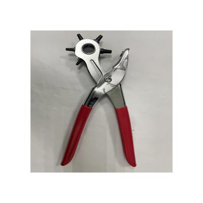 China MULTI FUNCTIONAL Universal Band Belt Watch Leather Strap Hand Tool Punch Pliers Leather Trim Hole Puncher for sale