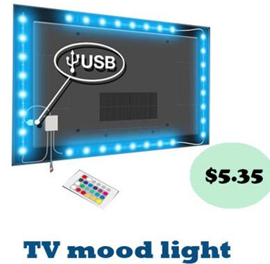 China 5050 luces de tira flexibles de SMD LED, equipo del contraluz del ángulo de haz 120° 5V TV en venta