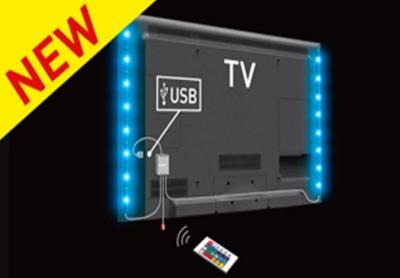 中国 5 V 5050 TV は滑走路端燈の暖かい白 USB 24lm 10mm FPC の幅を導きました 販売のため