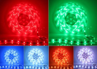 China 60 HZ 14.4 W RGB Led Strip Lighting Eco Friendly Long Life Span for sale