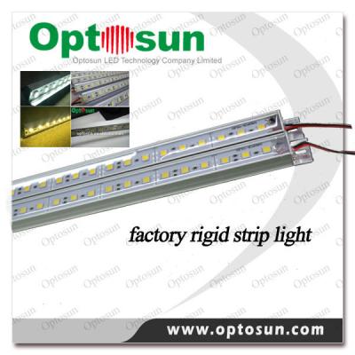 China LED Rigid Strip IP65 LED Cabinet Light Bar 72leds / m 12v CRI 80 for sale