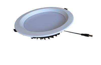 China LED COB Chip 20W Downlight Recessed LED Ceiling Light / Spot Light Lamp CCT for sale