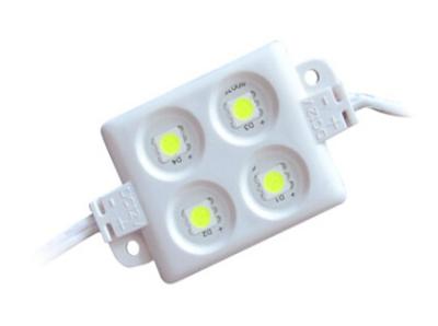 China 4leds 5050 SMD LED Module Light White Color Injection Waterproof for sale