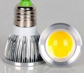 China 2700K - 6500K LED Spotlight Bulbs White Warm COB with CE RoHS for sale