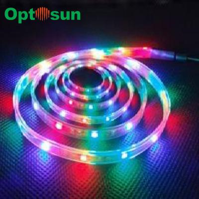 China 5v RGB 2812B IC Inset Magic SMD 5050 Led Strip Light 14.4w IP20 for sale