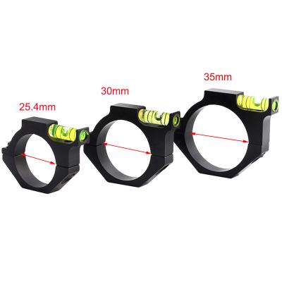 中国 Alloy Rifle Scope Laser Bubble Spirit Level For 30mm /35mm/25.4mm Ring Gun telescope sight Mount Holder 販売のため