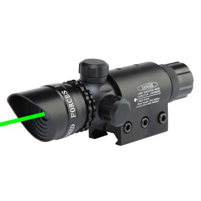 China SPINA OPTICS Tactical Airsoft Hunting Rifle Adjustable laser sight green scope with Pressure Switch for sale