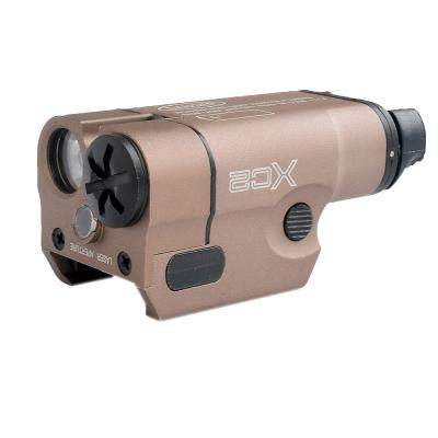 中国 XC2 Ultra 200 Lumens Pistol Red Aiming mini laser tactical lamp light for Airsoft 販売のため