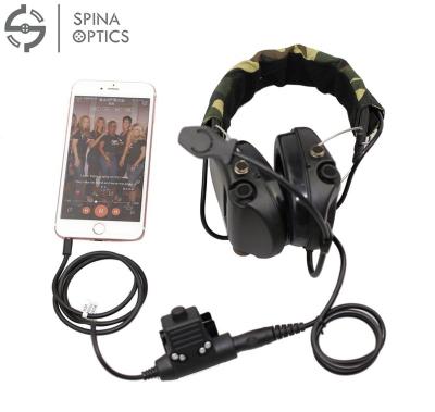 China SPINA OPTICS Tactical Pilot Headset Comtac Liberator II Neckband Sordin Thoradin Pickup Noise Canceling zu verkaufen