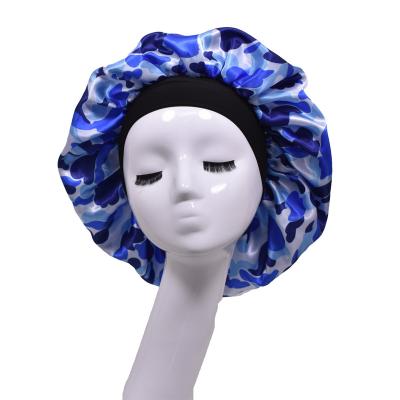 China Wholesale Designer Eco-friendly 2022 Satin Women's Hood Bonnets And Durags With Logo Hair Bonnet For Women Custom Made K1439 for sale