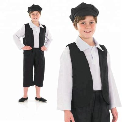 China Costumed Rural Children New Victorian Boy Costume Kid's Fancy Costume Boy's Book Day Outfit CE218 for sale