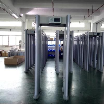 China 33 zones AB330C1 LCD display walkthrough metal detector for sale