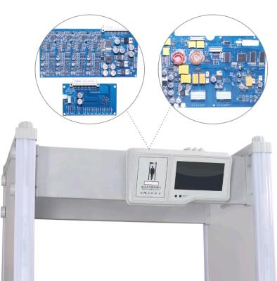 China 24 zones AB2400C LCD display walkthrough metal detector for sale