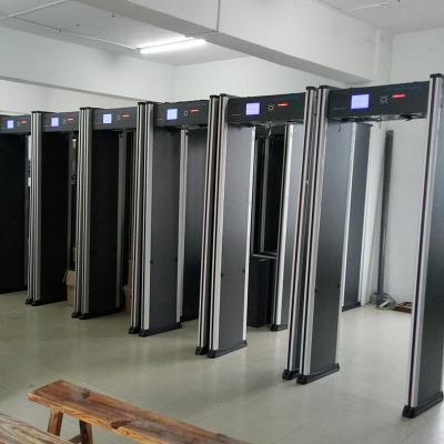 China 18 zones AB1800A LCD display walkthrough metal detector for sale