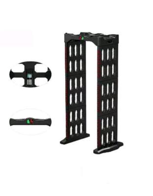 China 6 zones portable water-proof walkthrough metal detector for sale