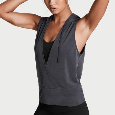 China Wholesale Service OEM Anti-pilling Cotton Women Workout Top Fitness Crop Top for sale