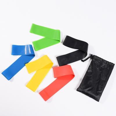 China Hot Selling Fitness Equipment Application S0057 Band Fitness Latex Resistance Bands Hot Selling Black Material Supplier From China for sale