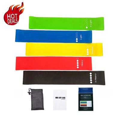 China High Quality Gym Equipment Fitness Equipment Application Band Logo Elastic Fitness Bands Custom Bungee hip resistance for sale