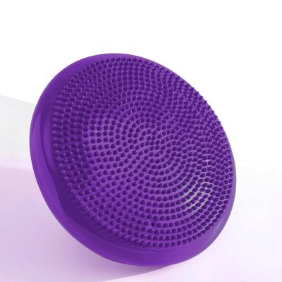 China Thickened Stability Training Core Balance Disc Shimmy Explosion Proof Cushion With Free Air Pump Yoga Balance Cushio for sale