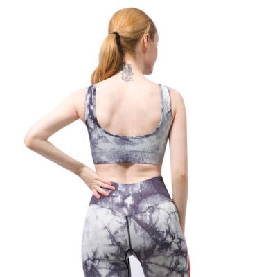 China 2022 Print Breathable Fitness Yoga Wear Gym Yoga Clothes Bra Yoga Gaiters Fitness Hip-lifting Suit for sale