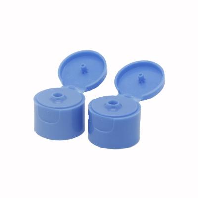 China Non Spill Factory Professional Production Plastic Flip Top Cap 24/415 Flip Top Cap For Shampoo Bottle for sale