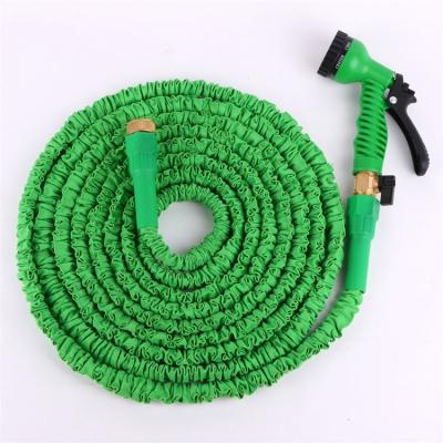 China Factory direct sale adjustable 100 meter 50 ft water hose 2020 expandable hose brass connectors for sale