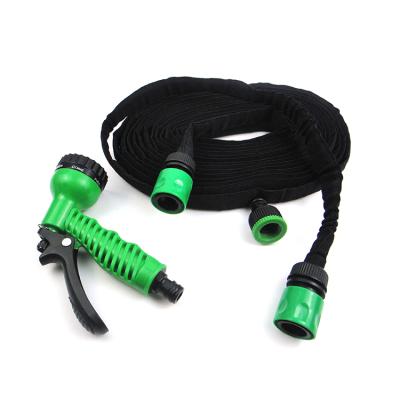 China From Manufacturer High Quality Adjustable Shrinking Braided Expanding Garden Water Hose Directly for sale