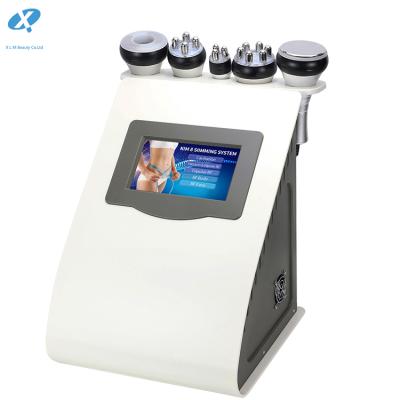 China Weight Loss Vacuum Cavitation RF Slimming Machine 6 in 1 Body Slimming Cavitation Vacuum RF Machine for sale