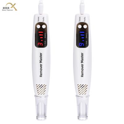 China Whitening Portable Mini Red Blue Light Laser Pen Black Tattoo Removal Laser Pen for sale