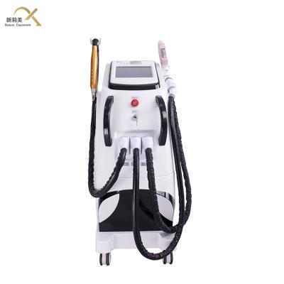 China Anti-puffiness 3 in 1 rf+nd yag pico nd yag laser tattoo and hair removal ipl single shr for sale